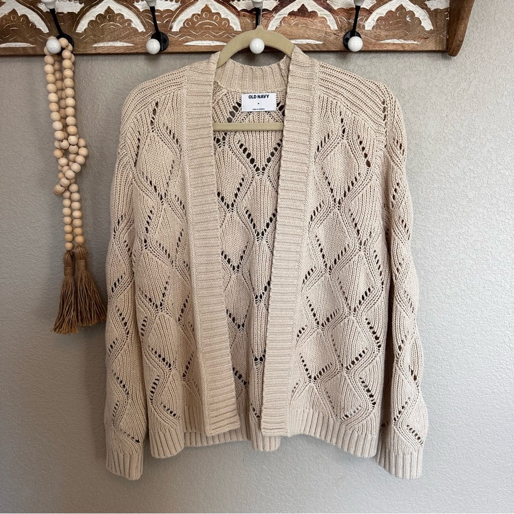 Old Navy Open Front Cardigan. Size Medium